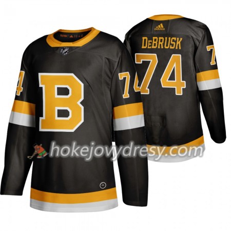 Pánské Hokejový Dres Boston Bruins Jake DeBrusk 74 Adidas 2019-2020 Černá Authentic